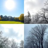 Jak zmienia się pogoda między sezonem wysokim a niskim: temperatura, opady i układy atmosferyczne