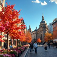 Kiedy jechać na city break przy dobrej pogodzie do chodzenia – miesiące, opady i najlepsze terminy